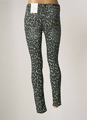 Pantalon slim talie joasă talie joasă verde STREET ONE femeie