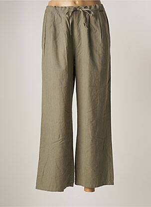 Pantalon 7/8 verde AGATHE & LOUISE femeie