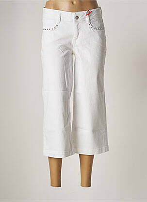 Pantalon trei sferturi alb STREET ONE femeie