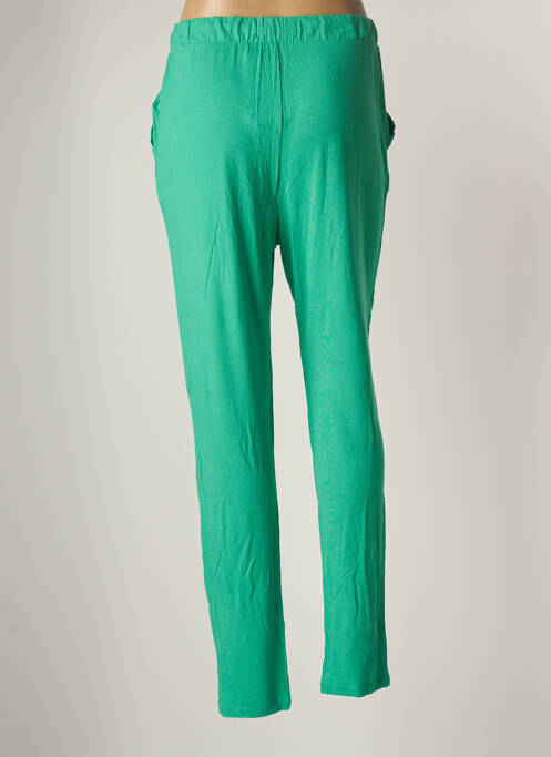 Pantalon slim verde ICHI femeie