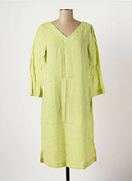 Rochie midi mâneci 3/4 mâneci 3/4 verde COUTURIST femeie