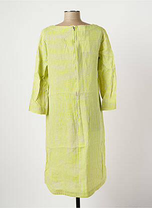 Rochie midi mâneci 3/4 mâneci 3/4 verde COUTURIST femeie