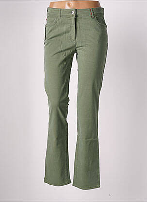 Pantalon drept verde COUTURIST femeie