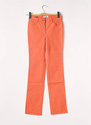 Pantalon slim portocaliu COUTURIST femeie