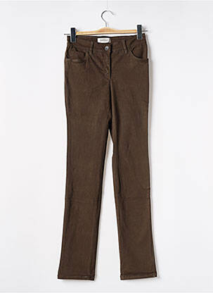 Pantalon slim verde COUTURIST femeie