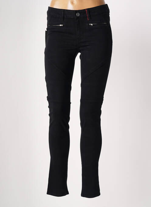 Pantalon slim negru COUTURIST femeie