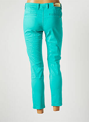 Pantalon 7/8 elasticitate mărime normală verde COUTURIST femeie