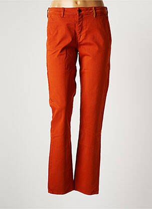 Pantalon chino portocaliu COUTURIST femeie