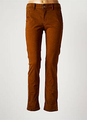 Pantalon chino maro COUTURIST femeie