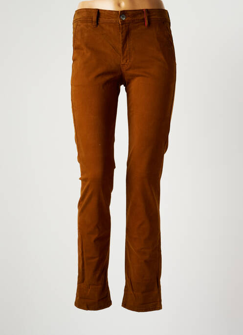 Pantalon chino maro COUTURIST femeie