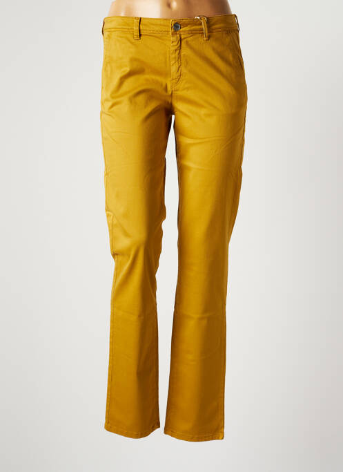 Pantalon chino galben COUTURIST femeie
