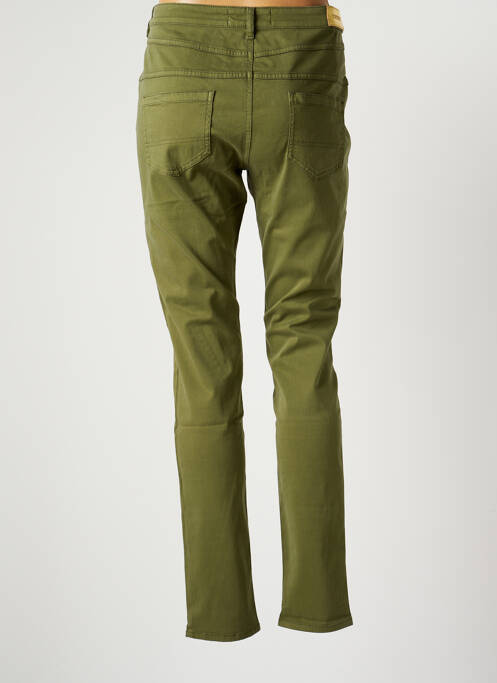 Pantalon slim verde COUTURIST femeie
