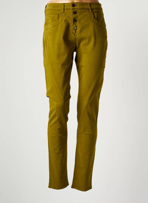 Pantalon slim verde COUTURIST femeie