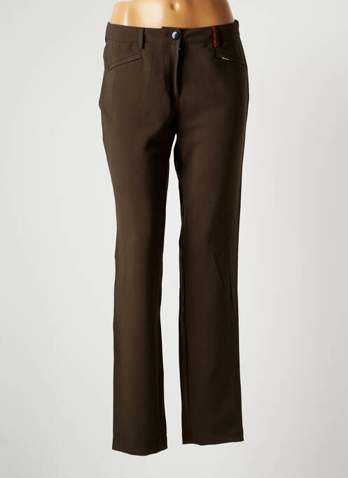 Pantalon drept verde COUTURIST femeie