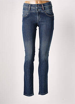 Blugi cu croială slim albastru COUTURIST femeie