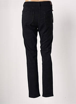 Pantalon slim elasticitate mărime normală negru COUTURIST femeie