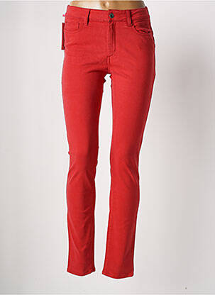 Pantalon slim roșu COUTURIST femeie