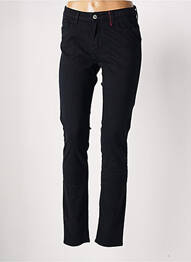 Pantalon slim elasticitate mărime normală negru COUTURIST femme