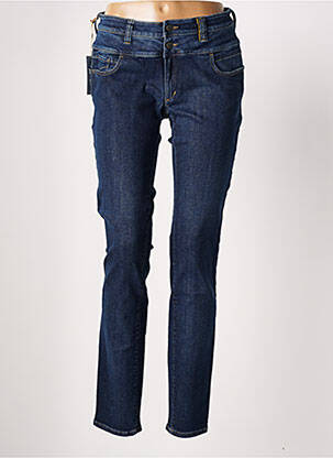 Blugi cu croială slim albastru COUTURIST femeie