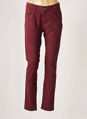 Pantalon slim roșu COUTURIST femeie