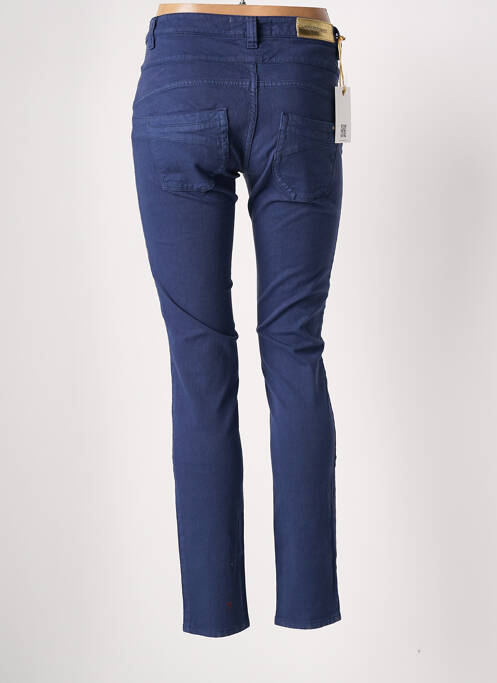 Pantalon slim albastru COUTURIST femeie