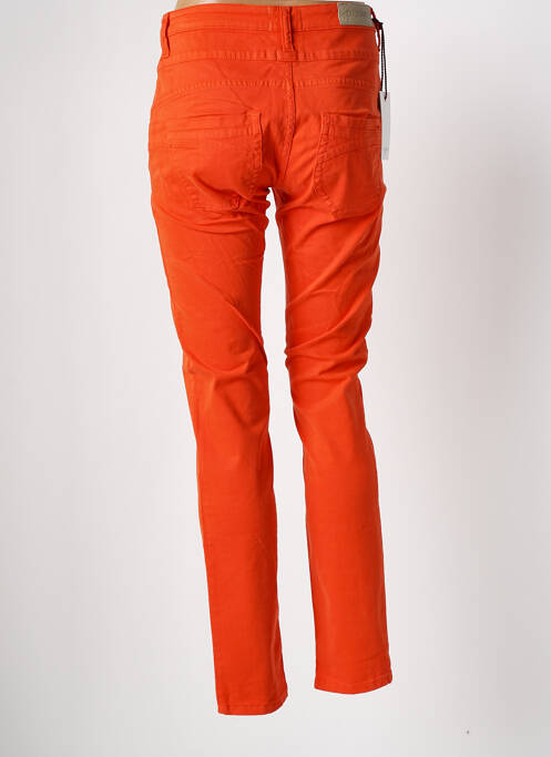 Pantalon slim portocaliu COUTURIST femeie
