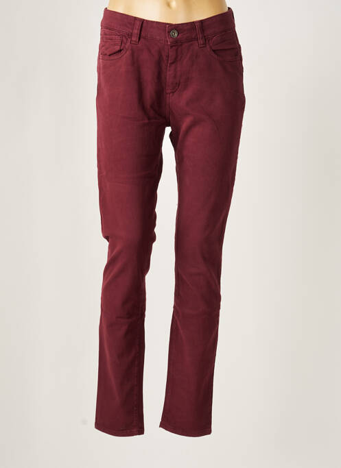 Pantalon slim roșu COUTURIST femeie