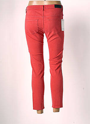 Pantalon 7/8 elasticitate roșu COUTURIST femeie