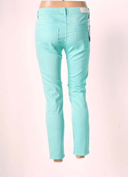 Blugi cu croială slim verde COUTURIST femeie