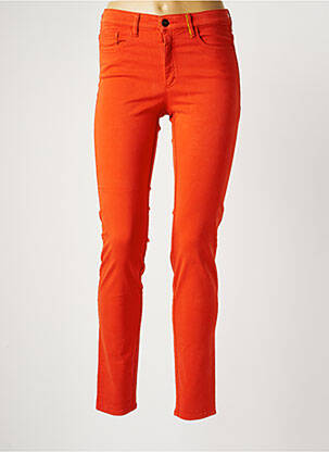 Pantalon slim portocaliu COUTURIST femeie