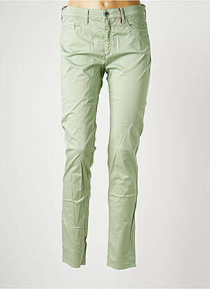 Pantalon slim verde COUTURIST femeie