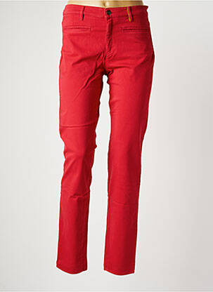 Pantalon slim roșu COUTURIST femeie