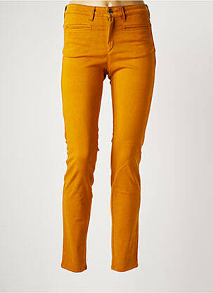 Pantalon slim portocaliu COUTURIST femeie