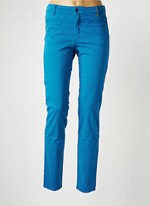Pantalon slim albastru COUTURIST femeie