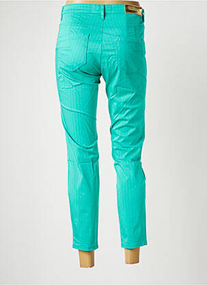 Pantalon 7/8 elasticitate mărime normală verde COUTURIST femeie