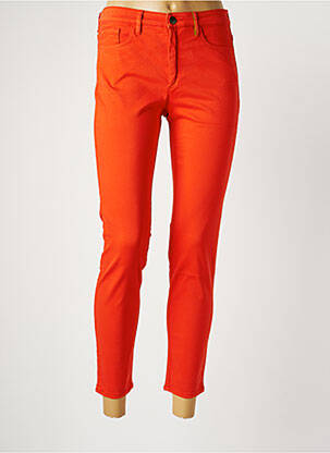Pantalon 7/8 portocaliu COUTURIST femeie