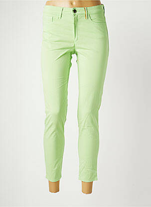 Pantalon 7/8 elasticitate mărime normală verde COUTURIST femeie
