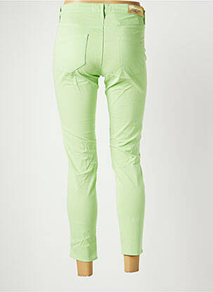 Pantalon 7/8 elasticitate mărime normală verde COUTURIST femeie