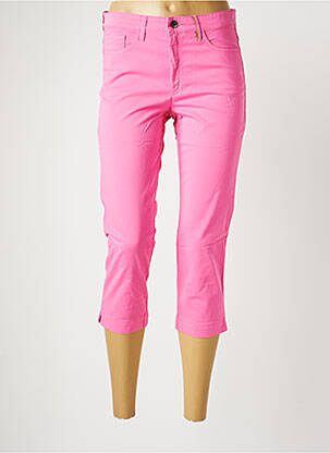 Pantalon trei sferturi roz COUTURIST femeie