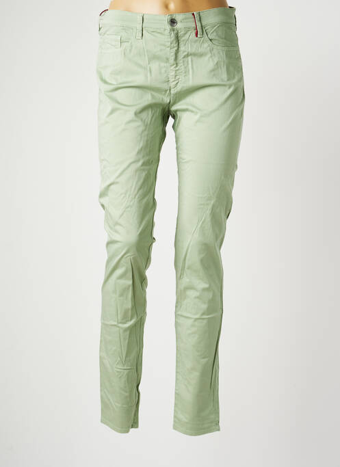 Pantalon slim verde COUTURIST femeie