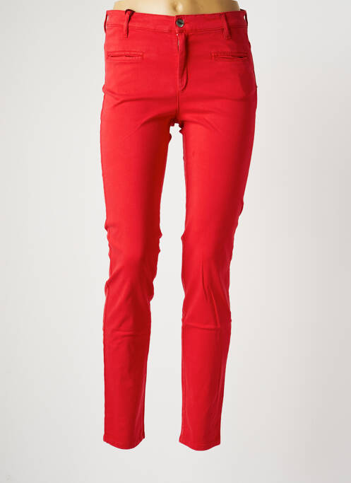 Pantalon slim roșu COUTURIST femeie