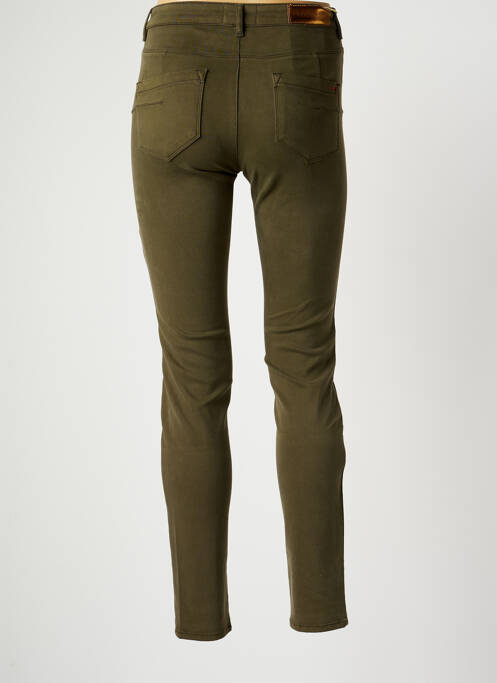 Pantalon slim verde COUTURIST femeie