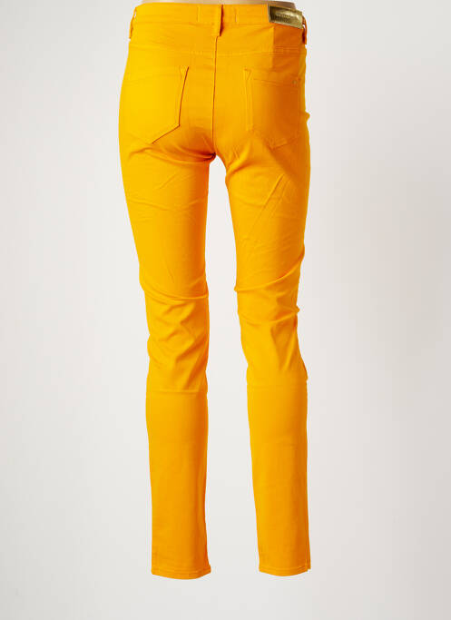 Pantalon slim portocaliu COUTURIST femeie