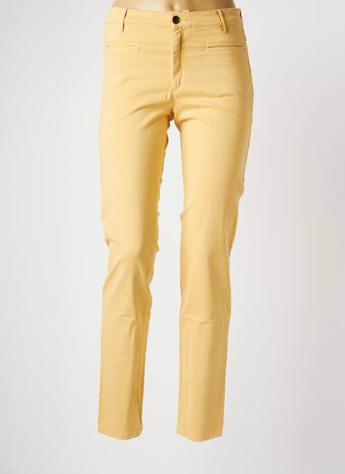 Pantalon slim bej COUTURIST femeie