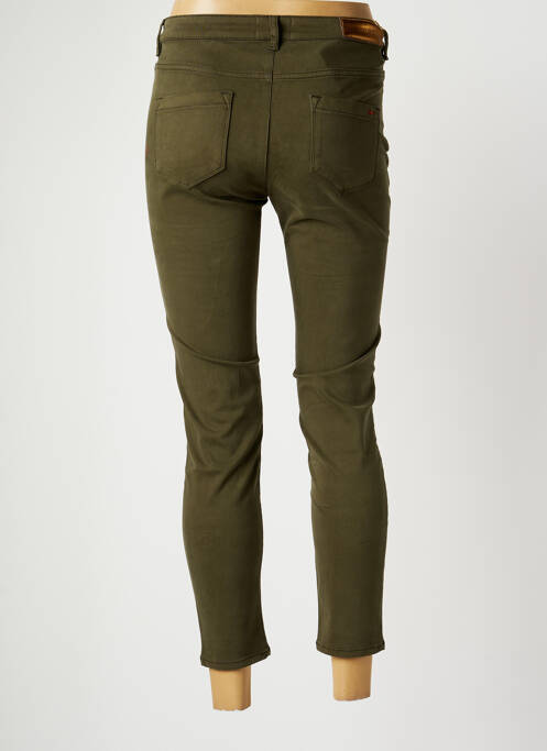 Pantalon slim verde COUTURIST femeie