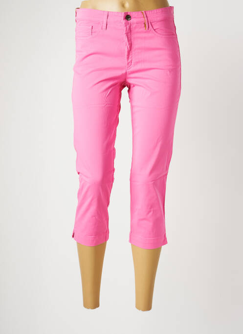 Pantalon trei sferturi roz COUTURIST femeie