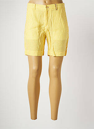 Bermudă galben COUTURIST femeie
