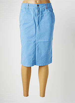 Fustă midi albastru COUTURIST femeie