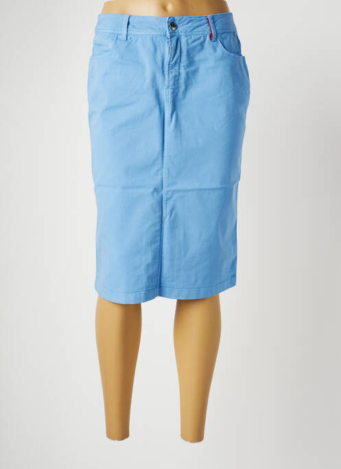 Fustă midi albastru COUTURIST femeie