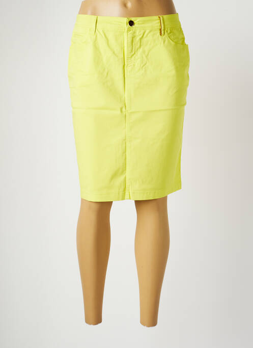 Fustă midi galben COUTURIST femeie